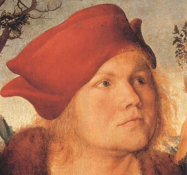 Lucas Cranach the Elder Details of Dr.Johannes Cupinian (mk45) oil painting image